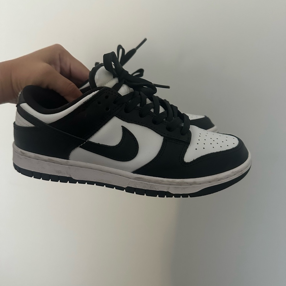 Nike Black and White Low-Top Sneakers
